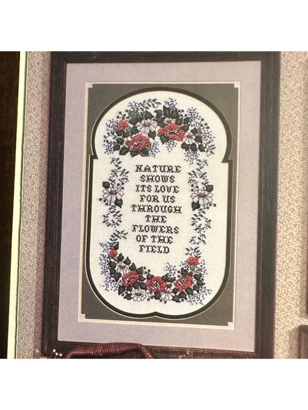 Flowers Of The Field Cross-Stitch Pattern Book 39 By Stoney Creek Book